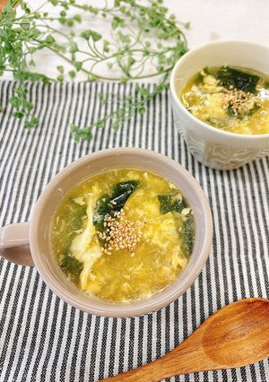 大根おろしの卵スープ-レシピのメイン写真