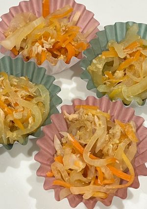 お弁当のおかず　大根のツナ炒め-レシピのメイン写真