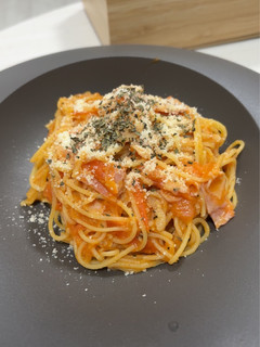 【ワンパン】簡単トマトのパスタ-レシピのメイン写真