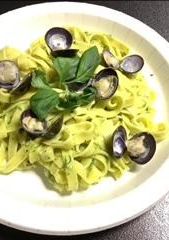 シジミの行者菜ジェノベーゼパスタ-レシピのメイン写真