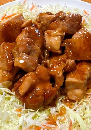 新米と食べたいおかず！鶏肉の生姜焼き-レシピのメイン写真