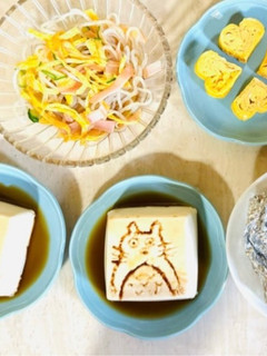 となりのトトロ冷奴-レシピのメイン写真