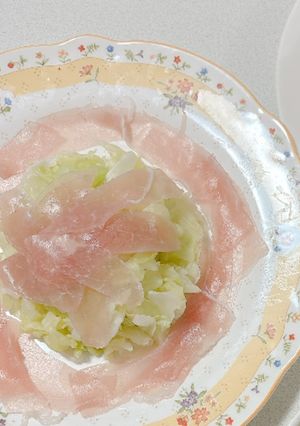 キャベツと生ハムのレモンマリネ-レシピのメイン写真