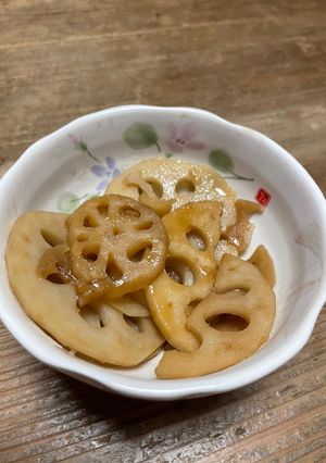 シャキシャキ蓮根きんぴら-レシピのメイン写真