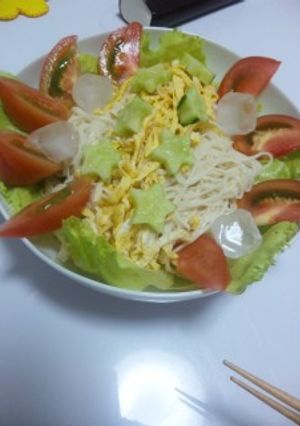 サラダ素麺-レシピのメイン写真