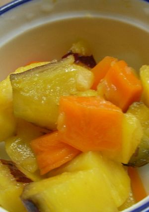 サツマイモと人参のレモン煮-レシピのメイン写真