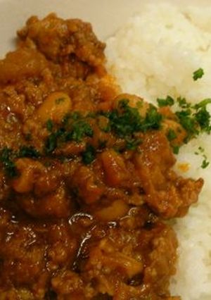 ひき肉と豆カレー-レシピのメイン写真