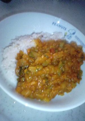 夏野菜のﾄﾞﾗｲｶﾚｰ-レシピのメイン写真
