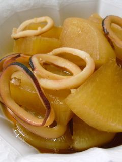 いかと大根の煮物-レシピのメイン写真