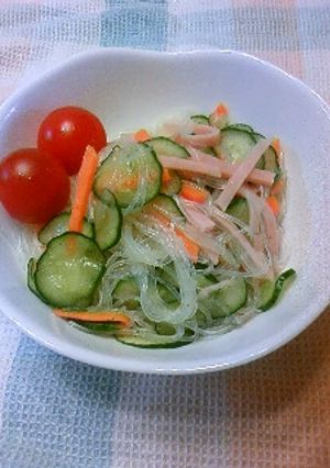 おいしい春雨サラダ♪-レシピのメイン写真