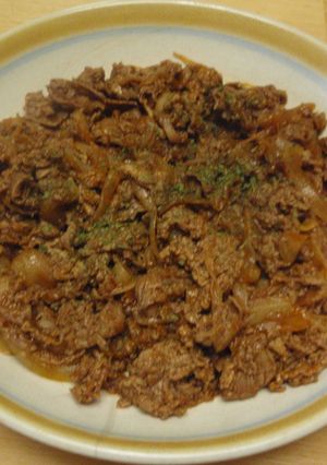 簡単☆牛肉&玉ねぎのハヤシライス風味♪-レシピのメイン写真