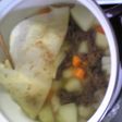 コンビーフで肉じゃが