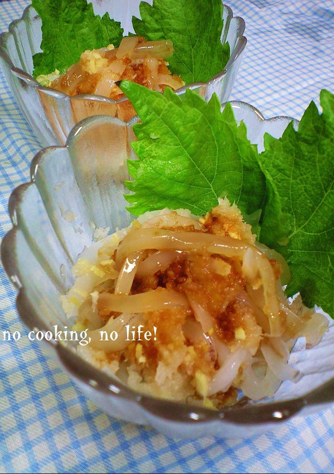 酒の肴✳イカのおろし和え-レシピのメイン写真
