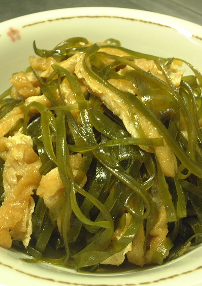 切昆布と油揚げのサッと煮-レシピのメイン写真