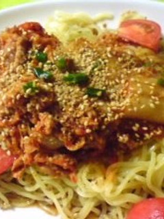 豚キムチ冷やし中華-レシピのメイン写真