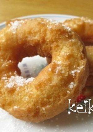 ホットケーキミックスで簡単ドーナツ-レシピのメイン写真