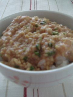 たらこ納豆ご飯♪-レシピのメイン写真