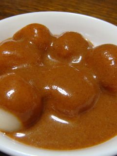 豆腐なデザート 白玉団子 きな蜜ダレ-レシピのメイン写真