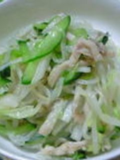 鶏皮春雨サラダ-レシピのメイン写真