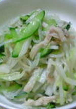 鶏皮春雨サラダ-レシピのメイン写真