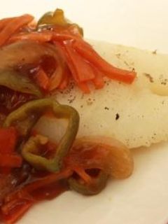 カレイの甘酢あんかけ♡-レシピのメイン写真