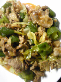 豚肉と野菜の朴葉みそ炒め-レシピのメイン写真