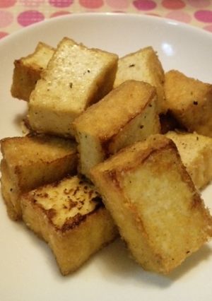 厚揚げのコロコロステーキ-レシピのメイン写真