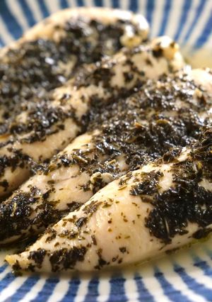 鶏ささみが大変身!超簡単☆「レモンバジルソテー」-レシピのメイン写真