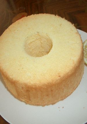 オイル無しシフォンケーキ-レシピのメイン写真