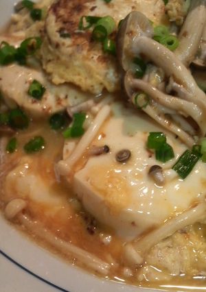 熱々とろとろ★　煮やっこの卵とじ-レシピのメイン写真