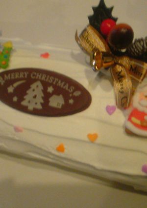 クリスマスケーキ♪-レシピのメイン写真