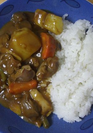 アクも油もすっきり!ヘルシー砂肝カレー-レシピのメイン写真