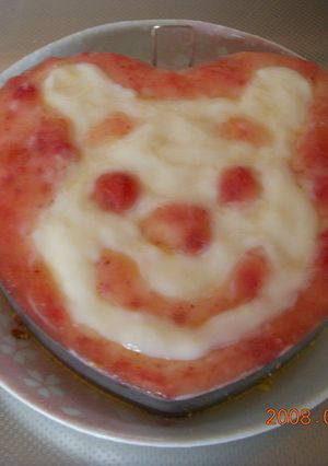 赤ちゃん用バースデーケーキ-レシピのメイン写真
