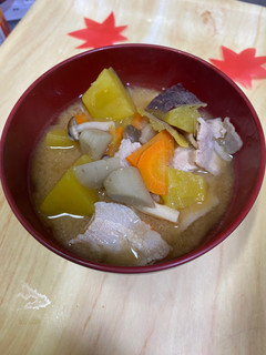 秋芋けんちん汁🍂-レシピのメイン写真