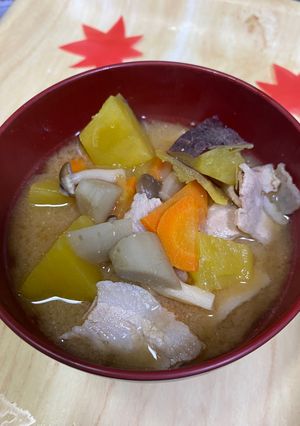 秋芋けんちん汁🍂-レシピのメイン写真
