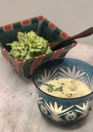 ずんだの豆乳ビシソワーズ-レシピのメイン写真