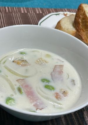 グルテンフリーのクラムチャウダー-レシピのメイン写真