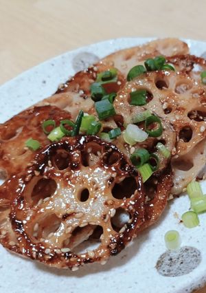 香ばしい甘辛蓮根-レシピのメイン写真