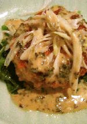 繊維たっぷり♪サーモンバーグ-レシピのメイン写真