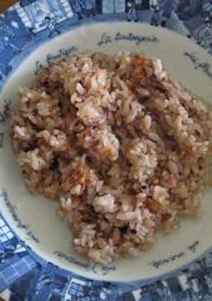 しゃけごはん～にんじん雑穀米-レシピのメイン写真