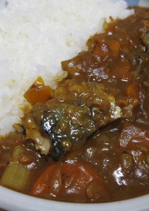 青魚を食べやすく☆焼きサバカレー-レシピのメイン写真