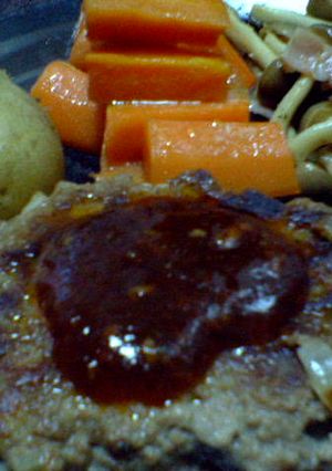 合挽き肉deハンバーグ-レシピのメイン写真
