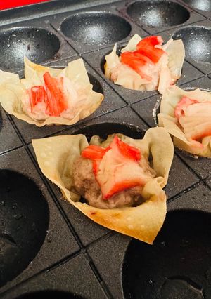 たこ焼き器で作る焼きしゅうまい-レシピのメイン写真