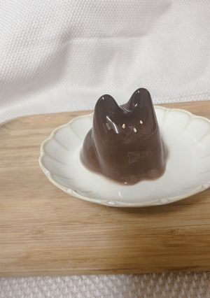 黒猫プリン-レシピのメイン写真