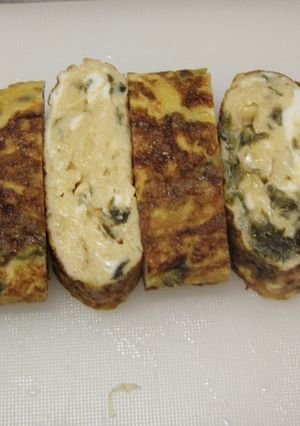 岩のりで卵焼き-レシピのメイン写真