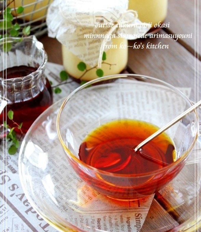 プリンに合うカラメルソース-レシピのメイン写真