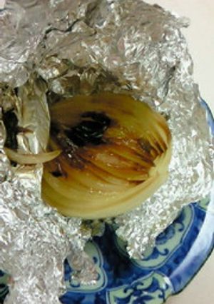 玉ねぎまるごと焼いちゃいました-レシピのメイン写真