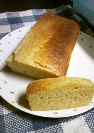 焼く迄1分★超簡単パウンドケーキ♪-レシピのメイン写真