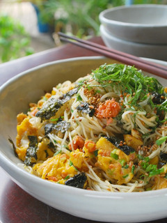 そうめんチャンプル~♪磯風味❤-レシピのメイン写真