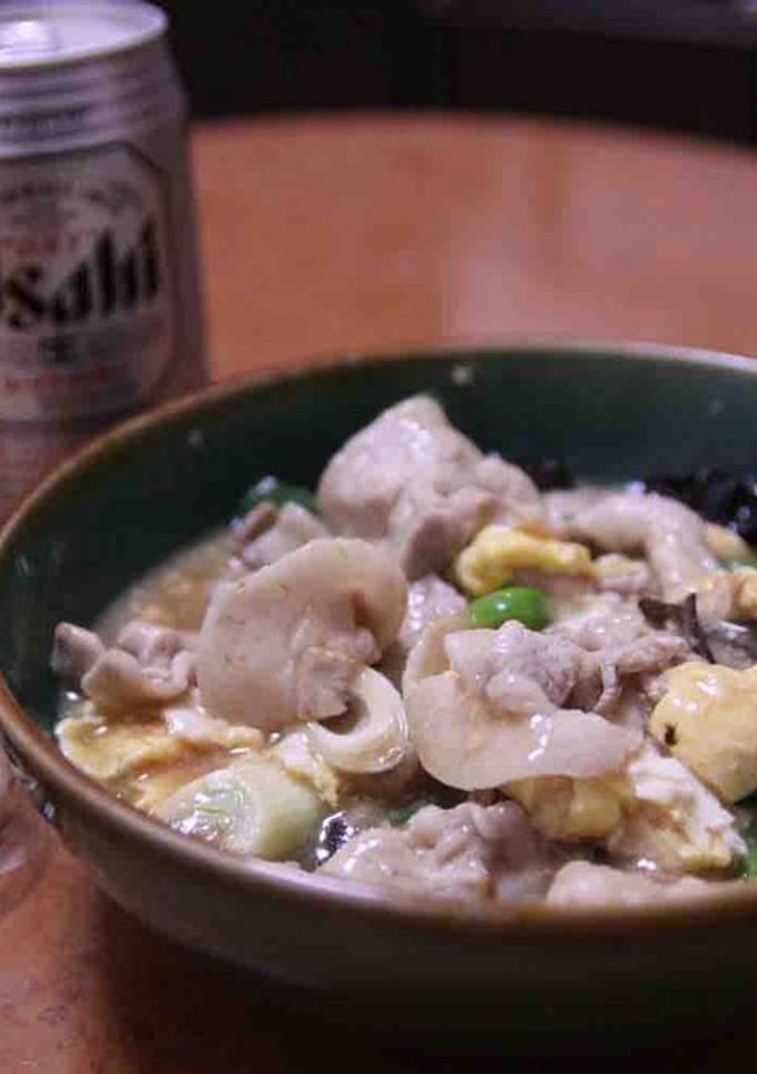 【甘ピリ】卵とキクラゲと豚肉の中華炒め-レシピのメイン写真